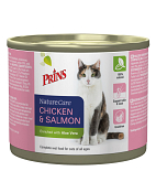 Prins kattenvoer NatureCare kip & zalm 200 gr