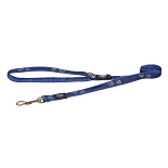 Rogz Hondenlijn Fancy Dress Navy Paw