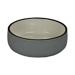 Voer- en Drinkbak Stone Grey Mat 13 cm