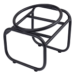 District 70 Voerbakstandaard Butler Enkel Zwart