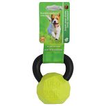 Hondenspeelgoed Kettlebell Groen/Zwart 10 cm