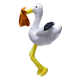 Beeztees Puppy Heartbeat Ooievaar 40 x 24 x 10 cm