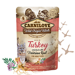 Carnilove Cat Pouch Turkey  85 gr