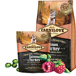 Carnilove Salmon & Turkey Puppy Large 4 kg