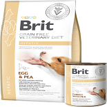 Brit GF VD Hondenvoer Hepatic 2 kg