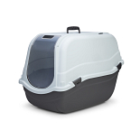 Beeztees Kattenbak Romeo Maxi Eco Lichtblauw/Zwart