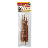 Antos Rawhide White Roll met Chicken 24 cm 2 st