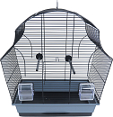 Inter-Zoo vogelkooi Margot 2 Zwart/Grijs