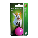 Veiligheidslampje Led met metalen Clip Roze