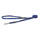 Rogz Hondenlijn Fancy Dress Navy Paw