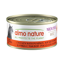 Almo Nature Kattenvoer HFC Mousse Kip & Pompoen 70 gr