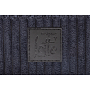 Designed by Lotte Benchkussen Ribbed Antraciet