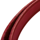 Hunter rundleder Hondenlijn Rood