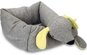 Beeztees Puppy knuffel Cosy Doggy 120 cm grijs