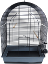 Inter-Zoo vogelkooi <br>Lusi 3 Zwart/Grijs