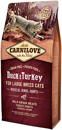 Carnilove Duck & Turkey Large 6 kg