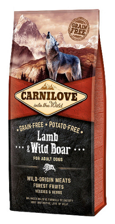 Carnilove Lamb & Wild Boar Adult 12 kg