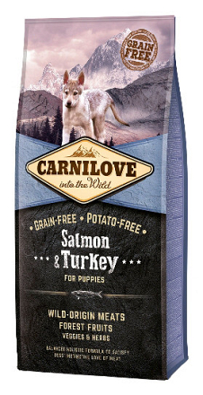 Carnilove Salmon & Turkey Puppy 12 kg