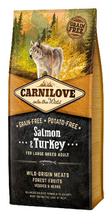 Carnilove Salmon & Turkey Adult Large <br>12 kg