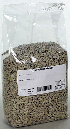 Zonnepitten Gepeld 800 gr