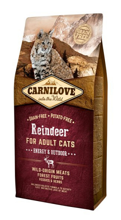 Carnilove Reindeer Energy & Outdoor 6 kg
