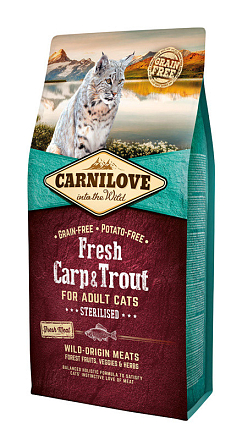 Carnilove Fresh Carp & Trout Sterilised 6 kg
