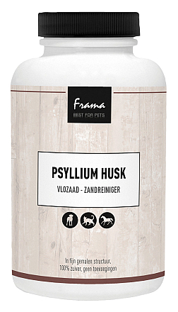 Frama Best For Pets Psyllium Husk Vlozaad Zandreiniger 150 gr
