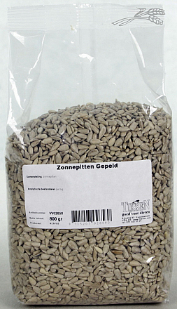 Zonnepitten Gepeld 800 gr
