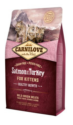 Carnilove Salmon & Turkey Kittens 2 kg