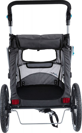 TRIXIE Opvouwbare Hondenfietskar Grijs