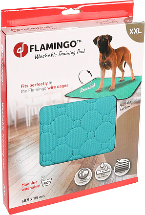 Flamingo trainingsmat Patsy Antislip Groen