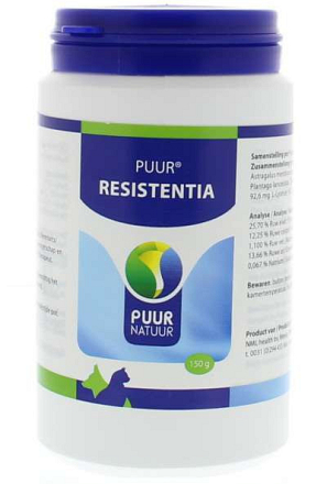 PUUR Weerstand/Resistentia Hond & Kat 150 gr
