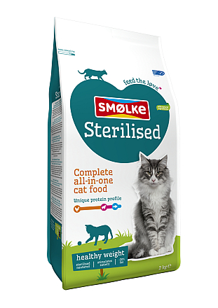 Smølke kattenvoer Sterilised 2 kg