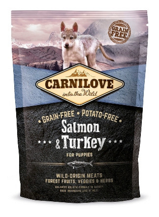 Carnilove Salmon & Turkey Puppy 1,5 kg