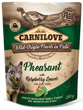 Carnilove Pheasant with Raspberry Leaves 300 gr