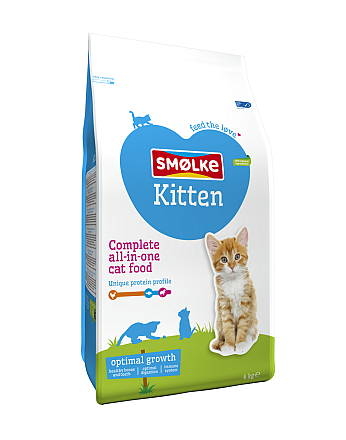 Smølke kattenvoer Kitten 4 kg