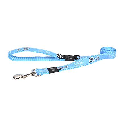 Rogz Hondenlijn Fancy Dress Turqoise Paw