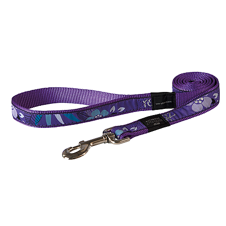 Rogz Hondenlijn Lang Fancy Dress Purple Forest