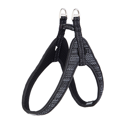 Rogz Hondentuig Utility Fast Fit Zwart