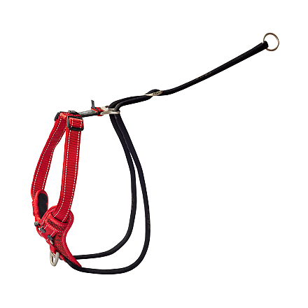 Rogz Hondentuig Utility Stop Pull Rood