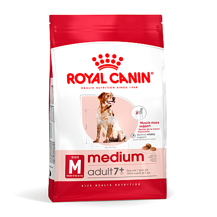 Royal Canin Hondenvoer Medium Adult 7+ 4 kg