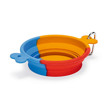 Beeztees Reis Voer- en Drinkbak Rua Rood<br> 750 ml