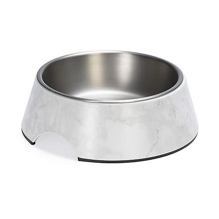 Designed by Lotte Voer- en Drinkbak Meis Wit