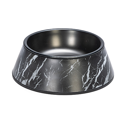 Designed by Lotte Voer- en Drinkbak Meis Zwart