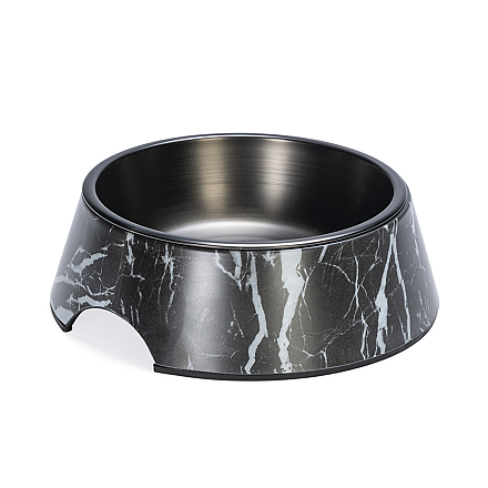 Designed by Lotte Voer- en Drinkbak Meis Zwart