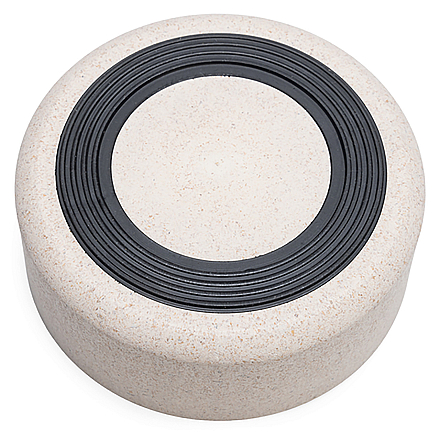 Designed by Lotte Voer- en Drinkbak Noor Bamboo Beige