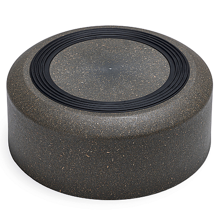 Designed by Lotte Voer- en Drinkbak Noor Bamboo Grijs