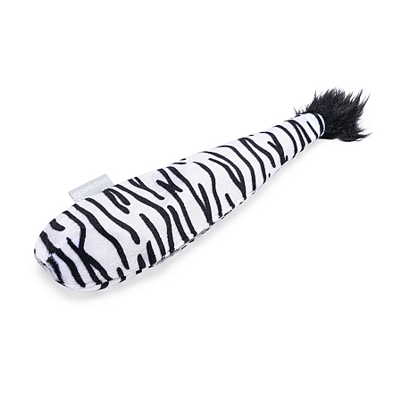 Beeztees Kattenspeelgoed Jungle Catnip Zebrastaart