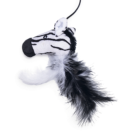 Beeztees Kattenhengel Jungle Zebra