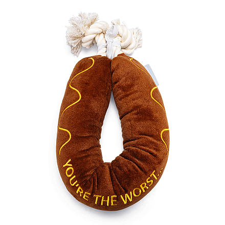 Beeztees Hondenspeelgoed BBQ Worst en Touw